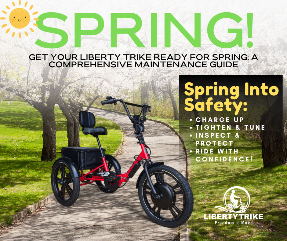 Get Ready for Spring Riding with Your Liberty Trike