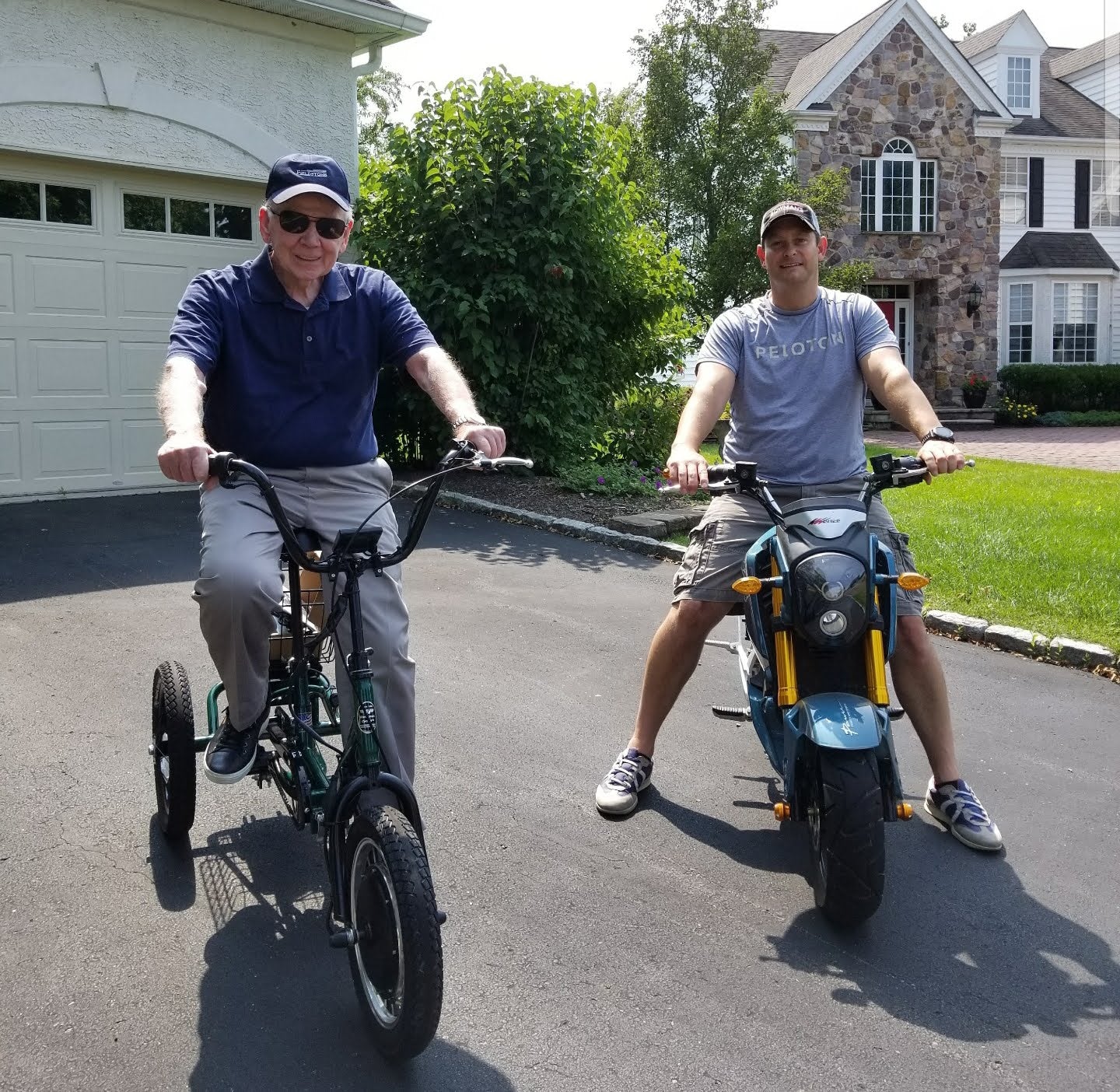 Three wheel shops folding bike