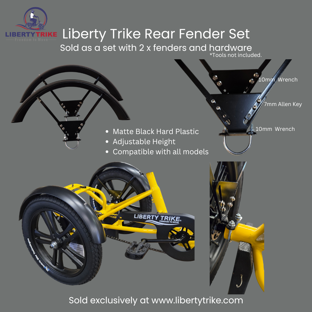 Liberty Trike Rear Fender Set