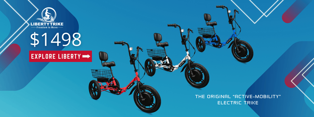 Liberty Electric Folding Tricycle | LibertyTrike.com